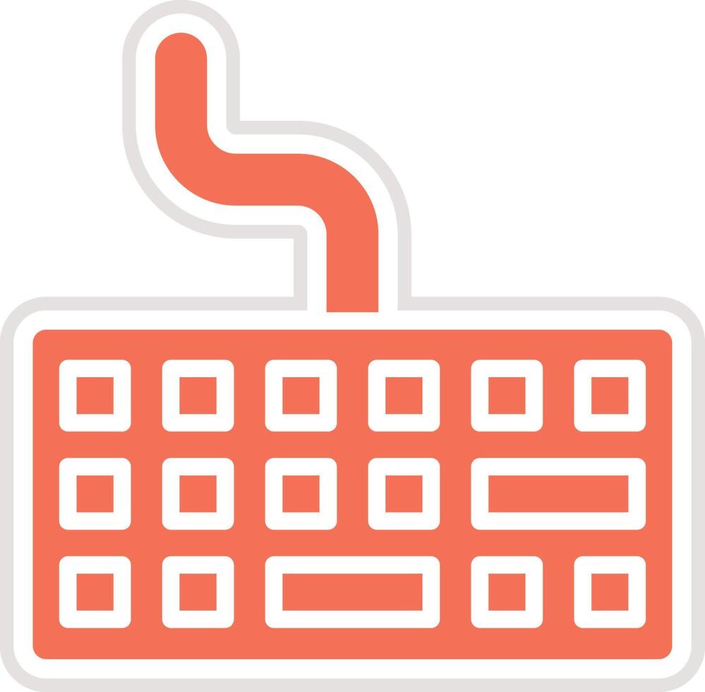 Keyboard Icon Design Illustration vector