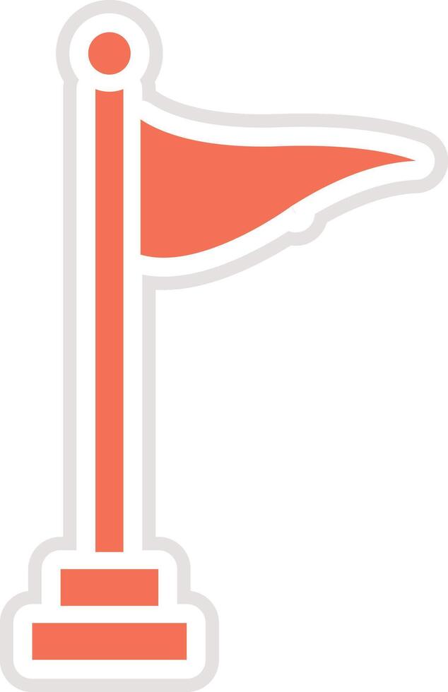 Flag Icon Design Illustration vector