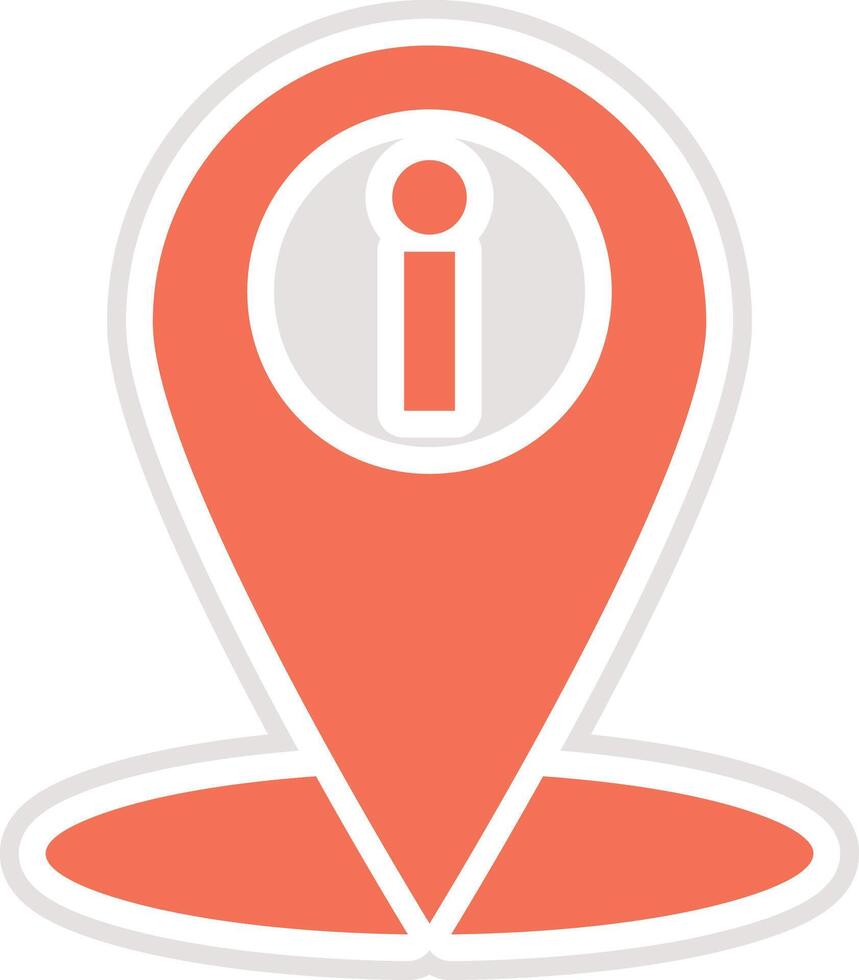 Location information Icon Design Illustration vector