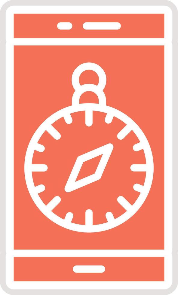 Location app Icon Design Illustration vector