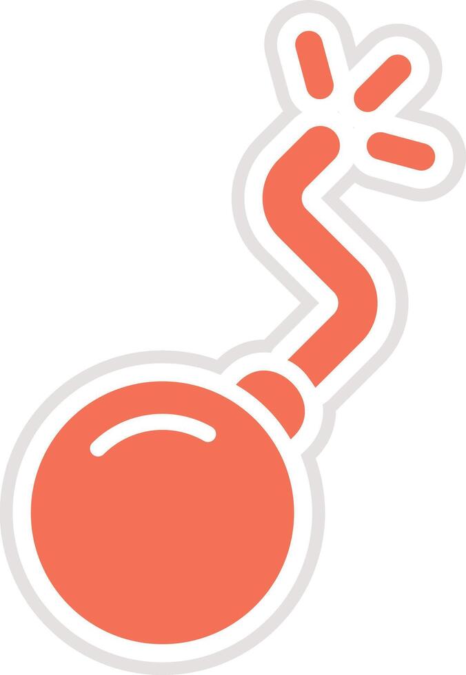 Bomb Icon Design Illustration vector
