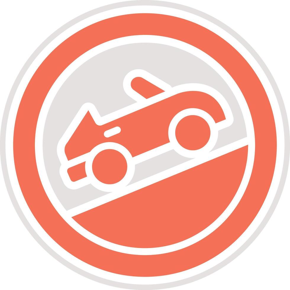 Ascent Icon Design Illustration vector