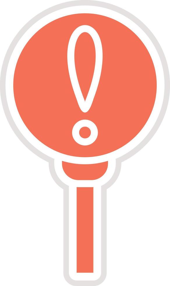 Warning Icon Design Illustration vector