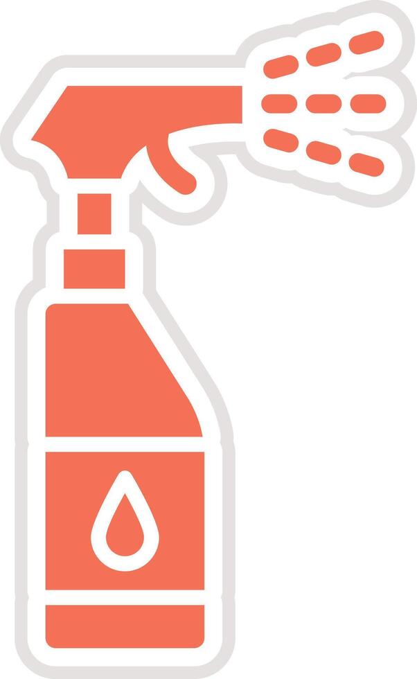 Spray Icon Design Illustration vector