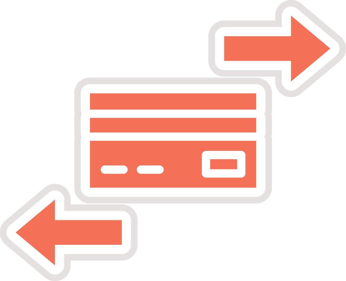 Transaction Icon Design Illustration vector
