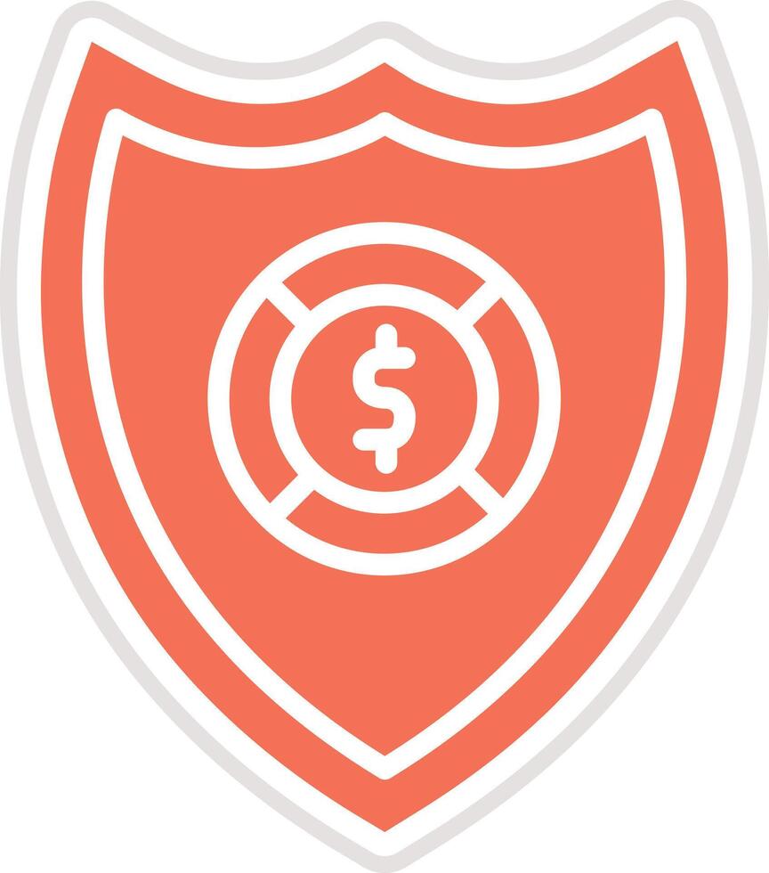 Shield Icon Design Illustration vector
