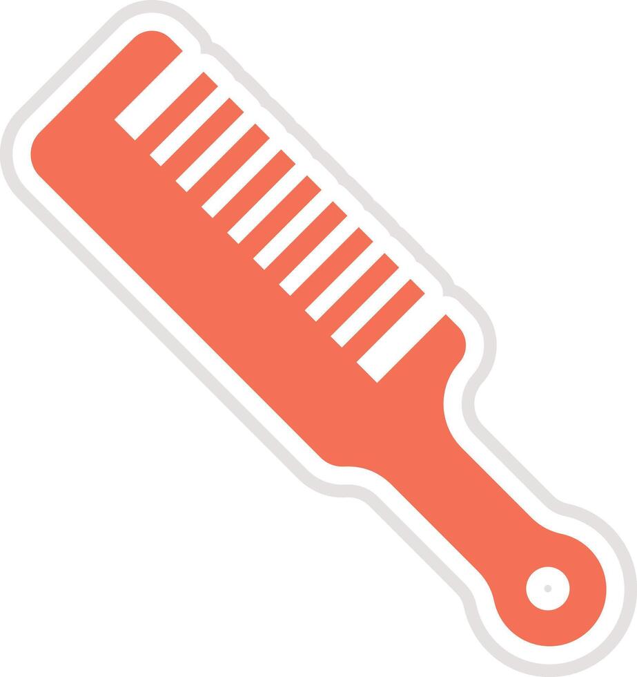 comb Icon Design Illustration vector