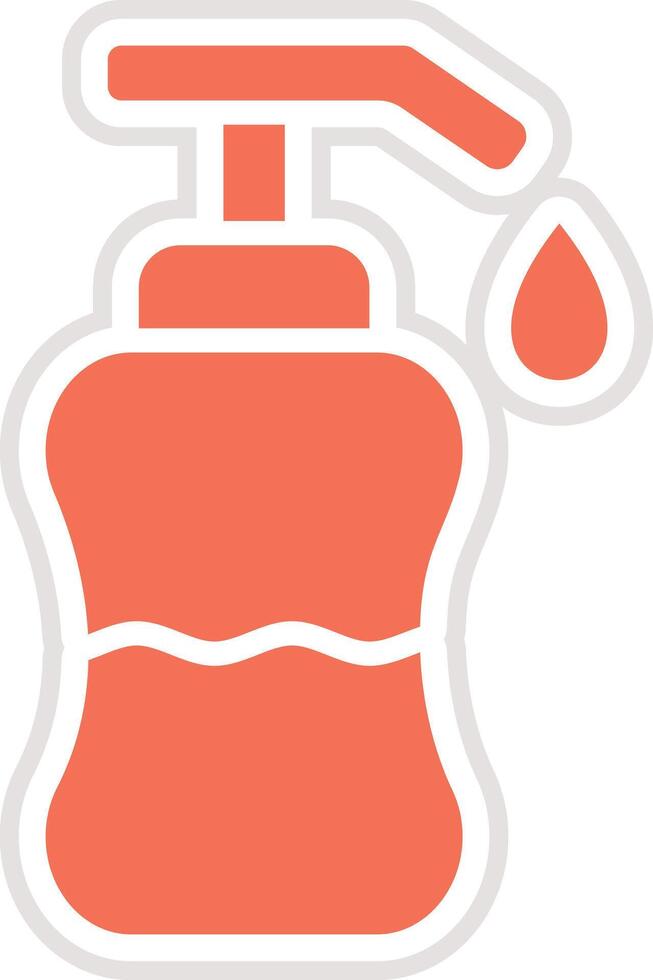 Liquid soap Icon Design Illustration vector