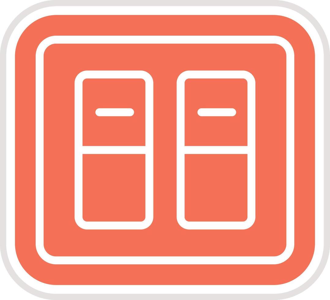 Switch Icon Design Illustration vector
