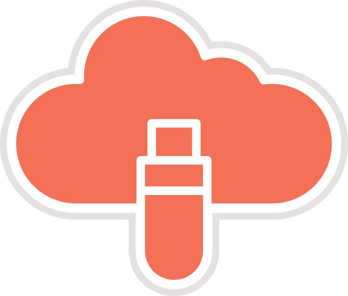 Usb Icon Design Illustration vector