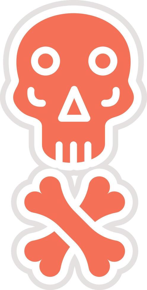 Skull Icon Design Illustration vector