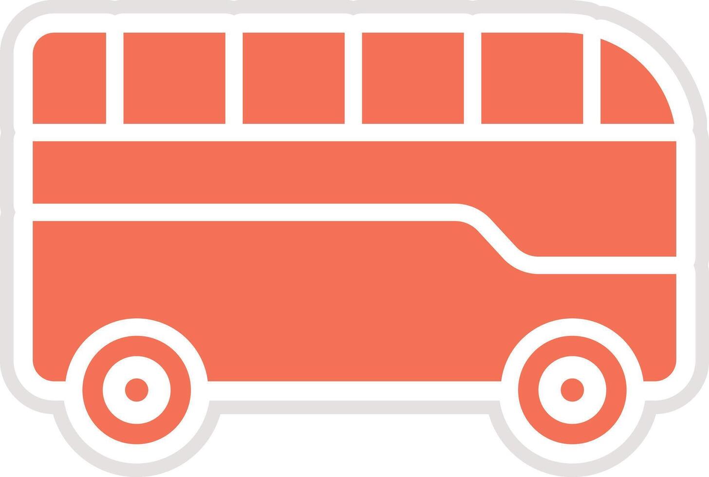 Bus Icon Design Illustration vector