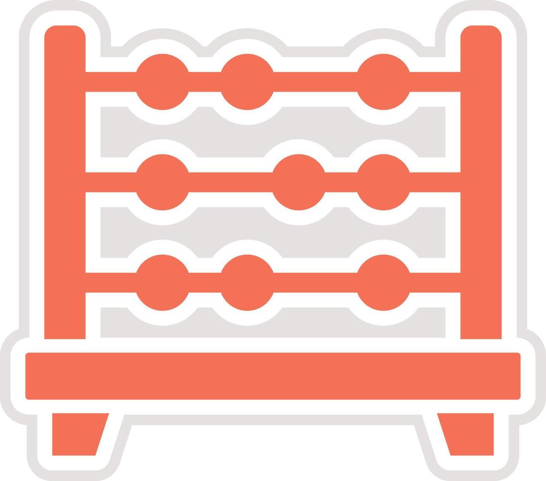 Abacus Icon Design Illustration vector