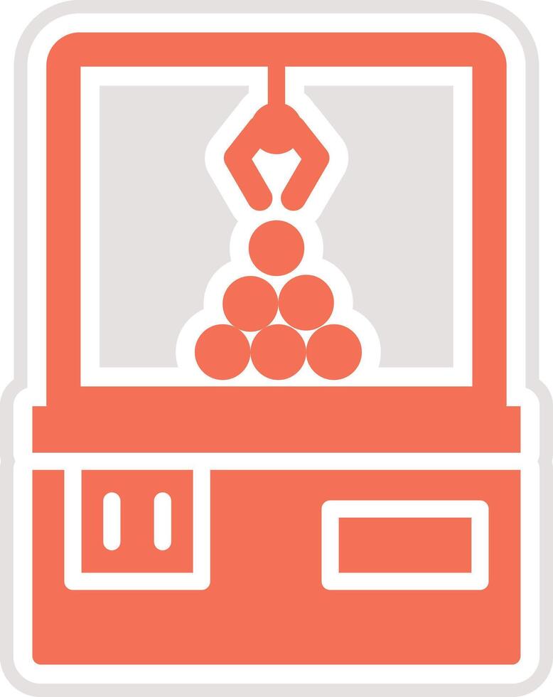 Crane machine Icon Design Illustration vector