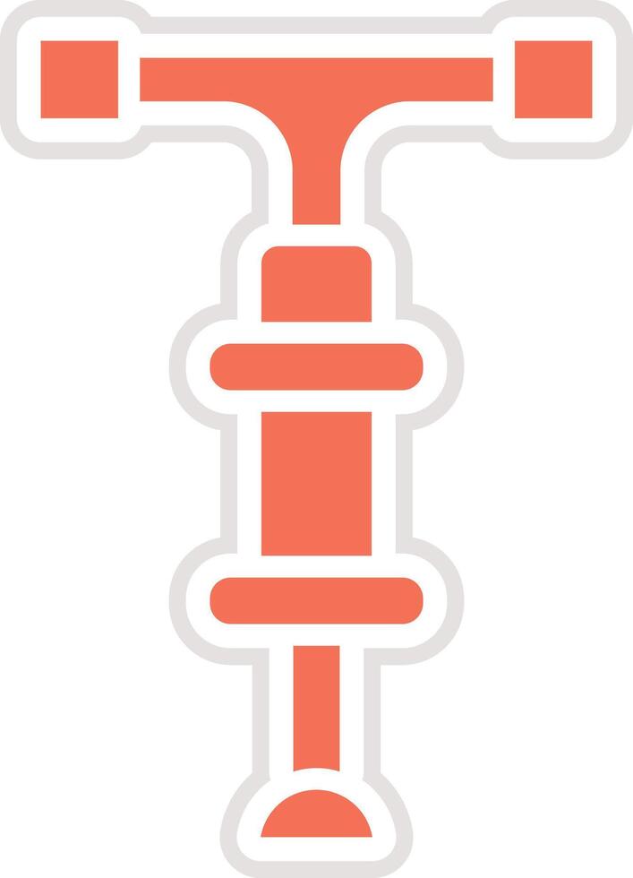 Pogo Icon Design Illustration vector