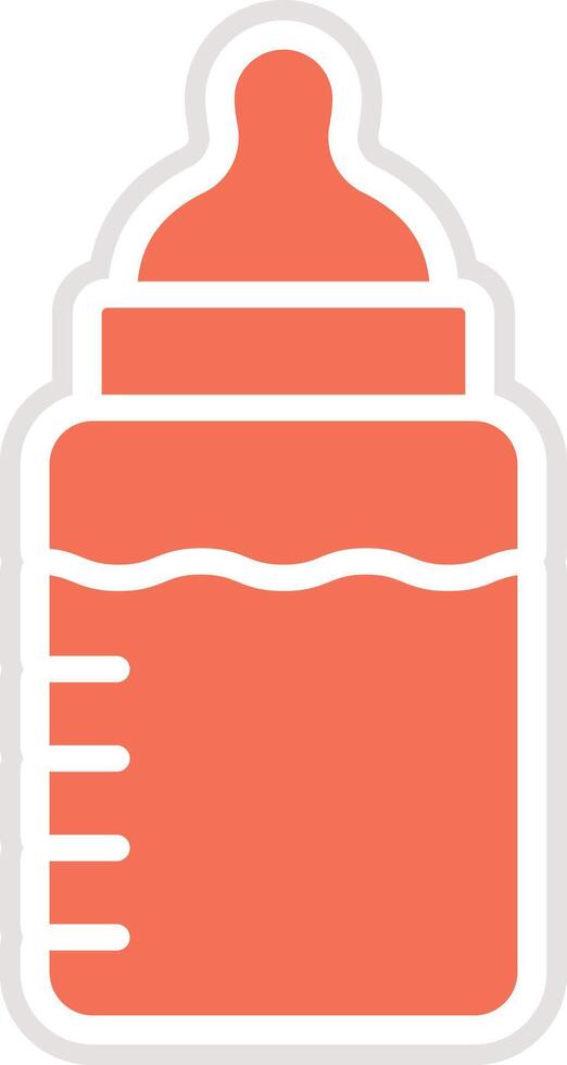 Feeding bottle Icon Design Illustration vector