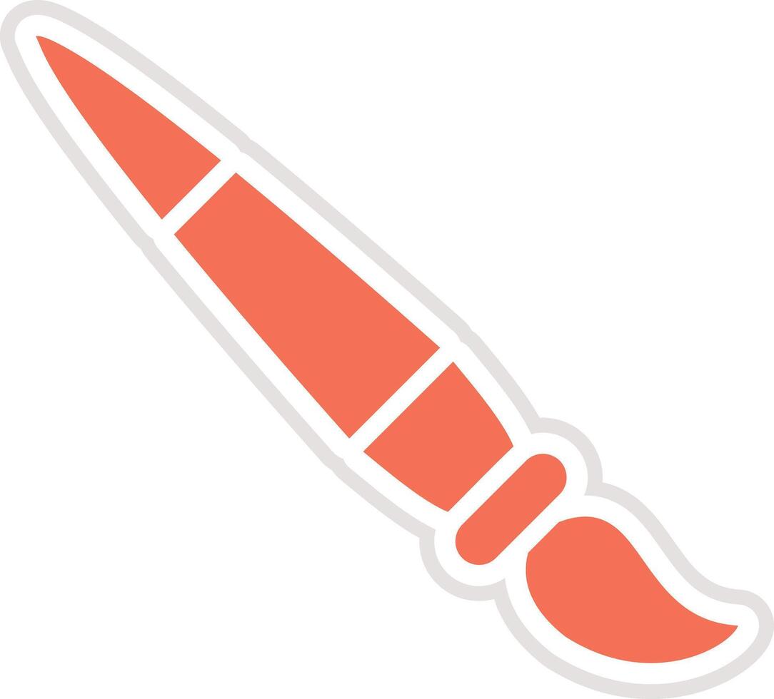 Paint brush Icon Design Illustration vector