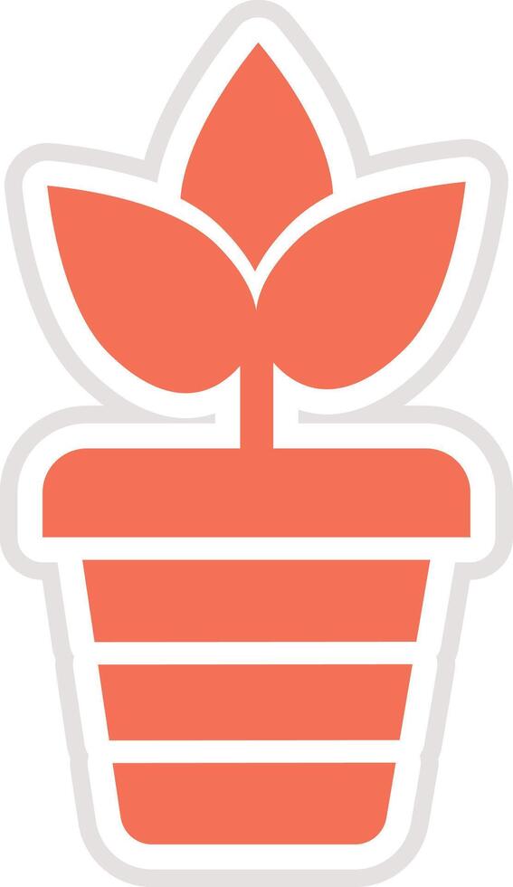Plant Icon Design Illustration vector