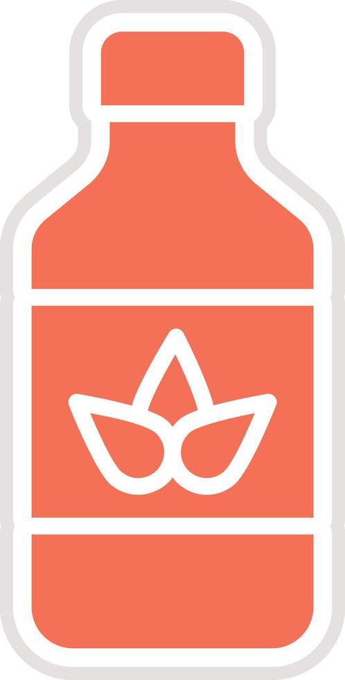Water bottle Icon Design Illustration vector