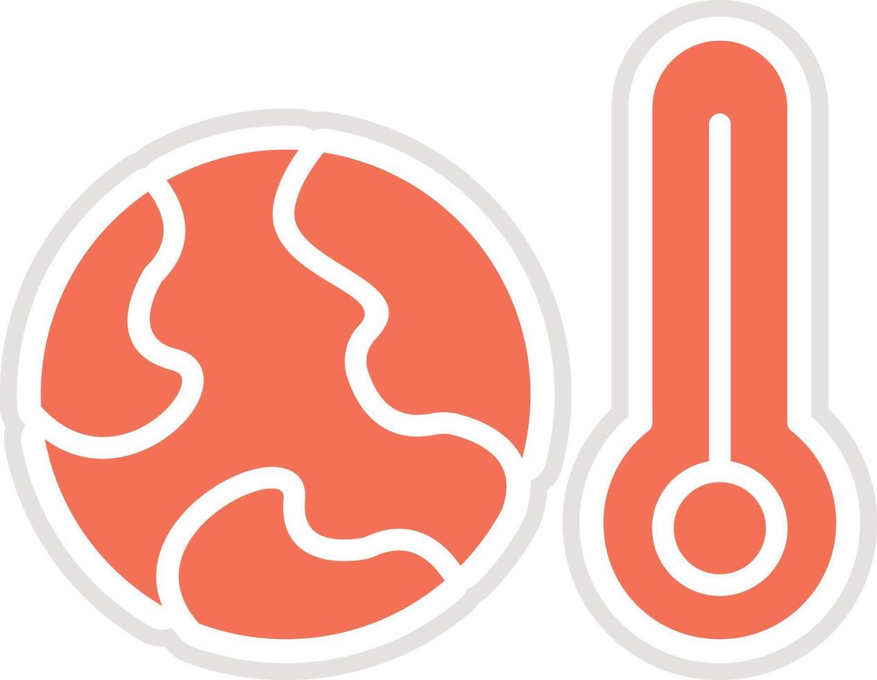 Climate change Icon Design Illustration vector