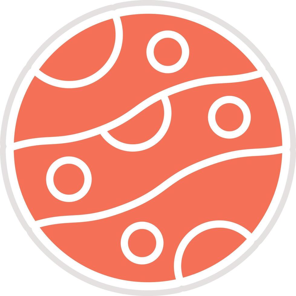 Planet Icon Design Illustration vector