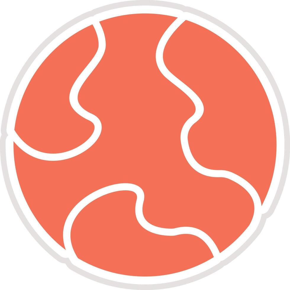 Earth Icon Design Illustration vector