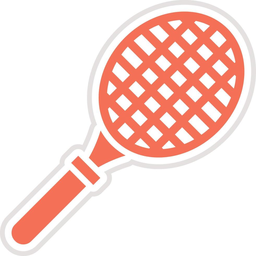 Tennis racket Icon Design Illustration vector