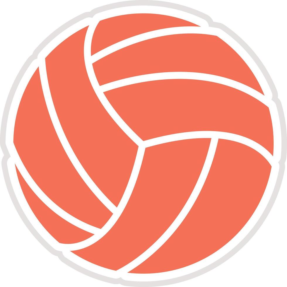 Volleyball Icon Design Illustration vector