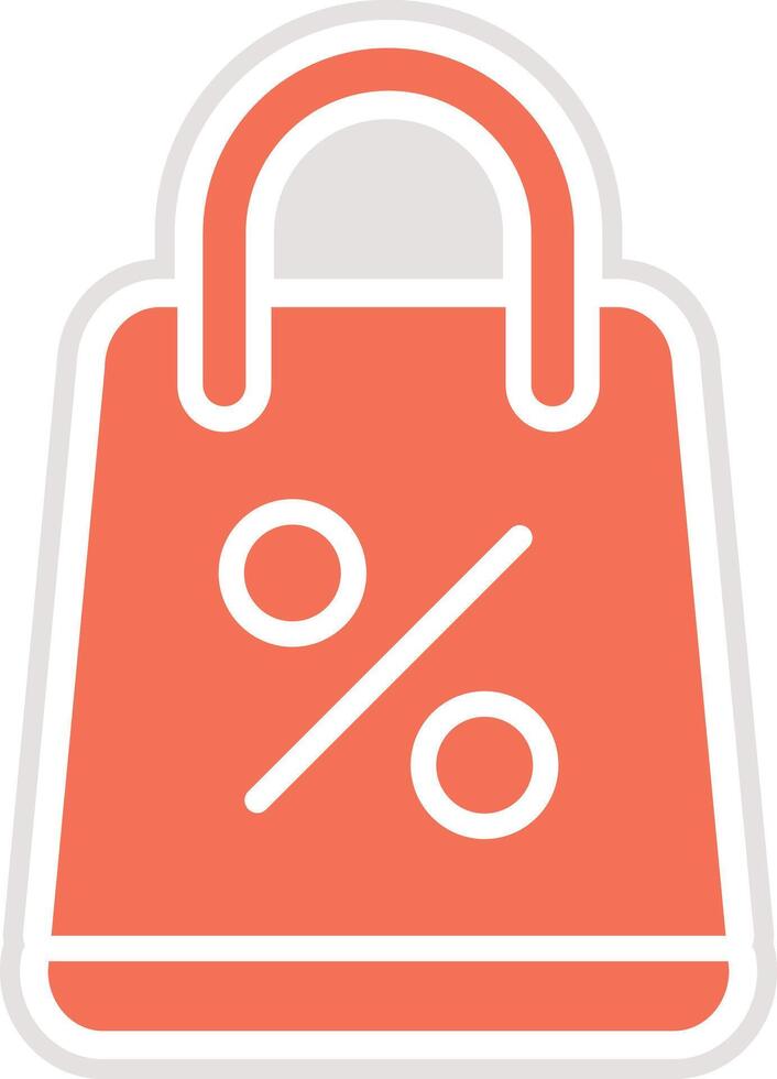 Shopping bag Icon Design Illustration vector