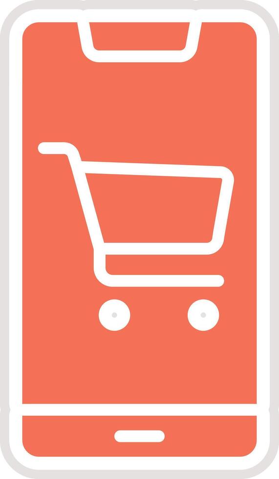 Online shop Icon Design Illustration vector