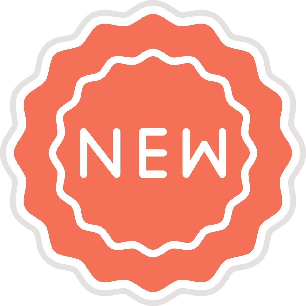 New Icon Design Illustration vector