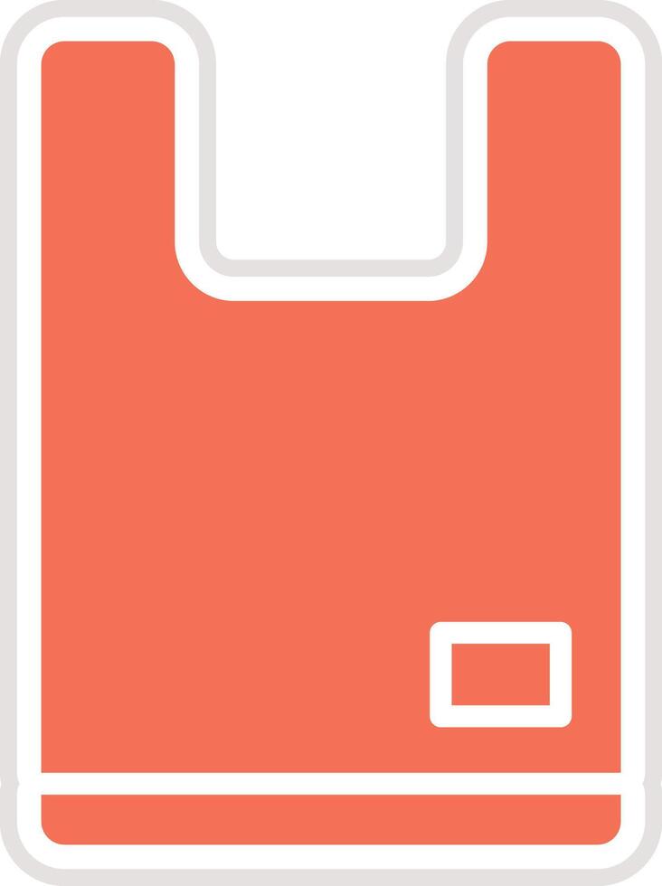 Plastic bag Icon Design Illustration vector