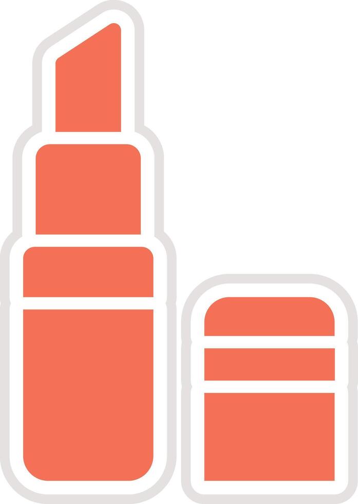 Lipstick Icon Design Illustration vector