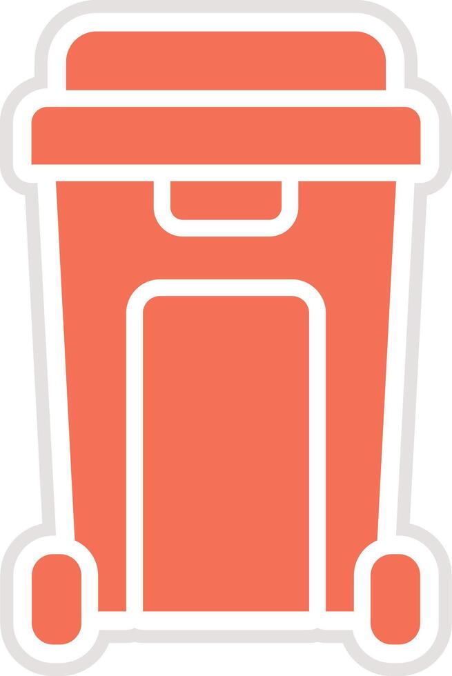 Recycle bin Icon Design Illustration vector
