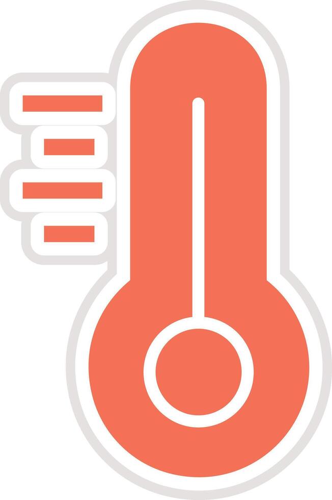 Thermometer Icon Design Illustration vector