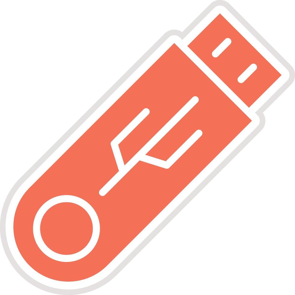 Usb Icon Design Illustration vector
