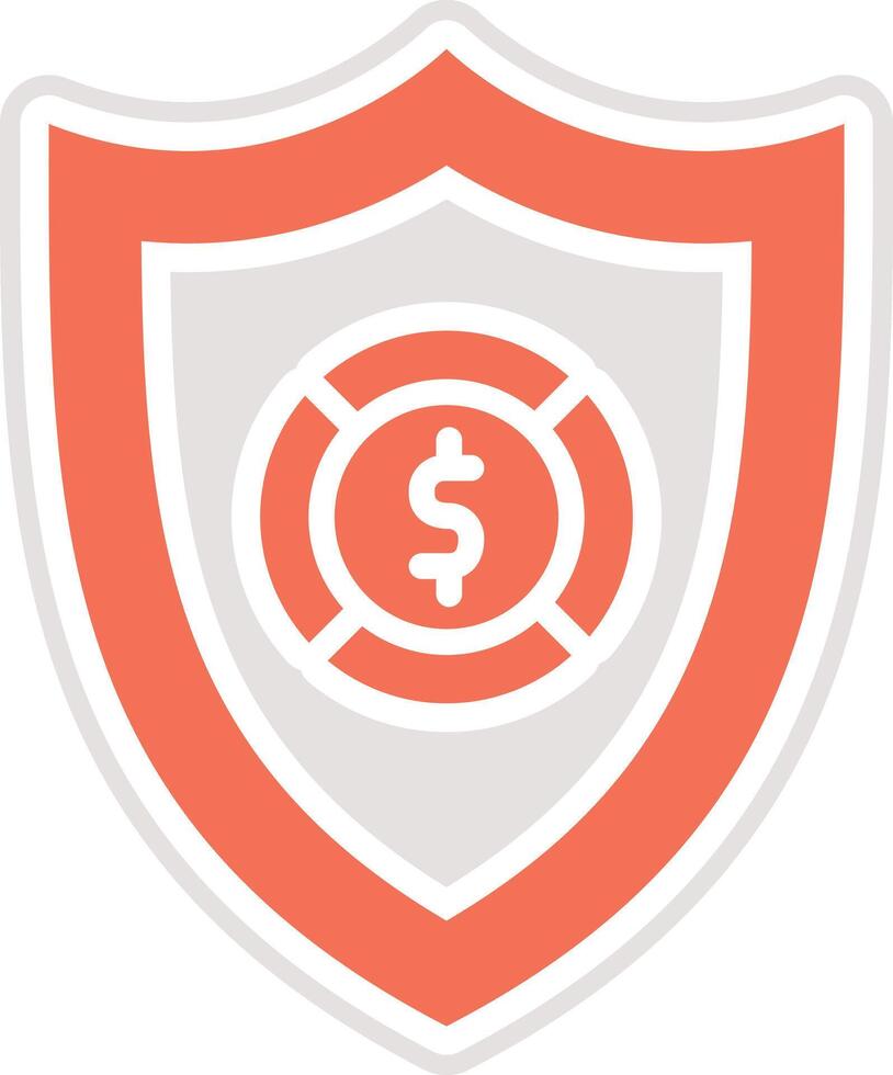 Shield Icon Design Illustration vector