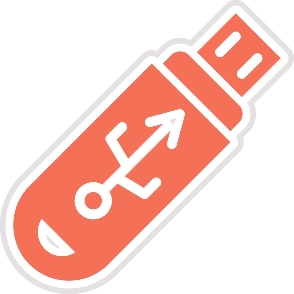 Usb Icon Design Illustration vector