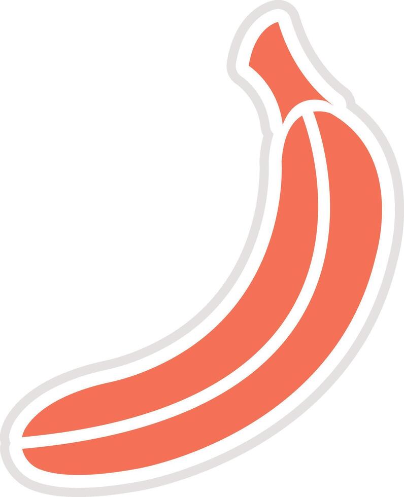 Banana Icon Design Illustration vector