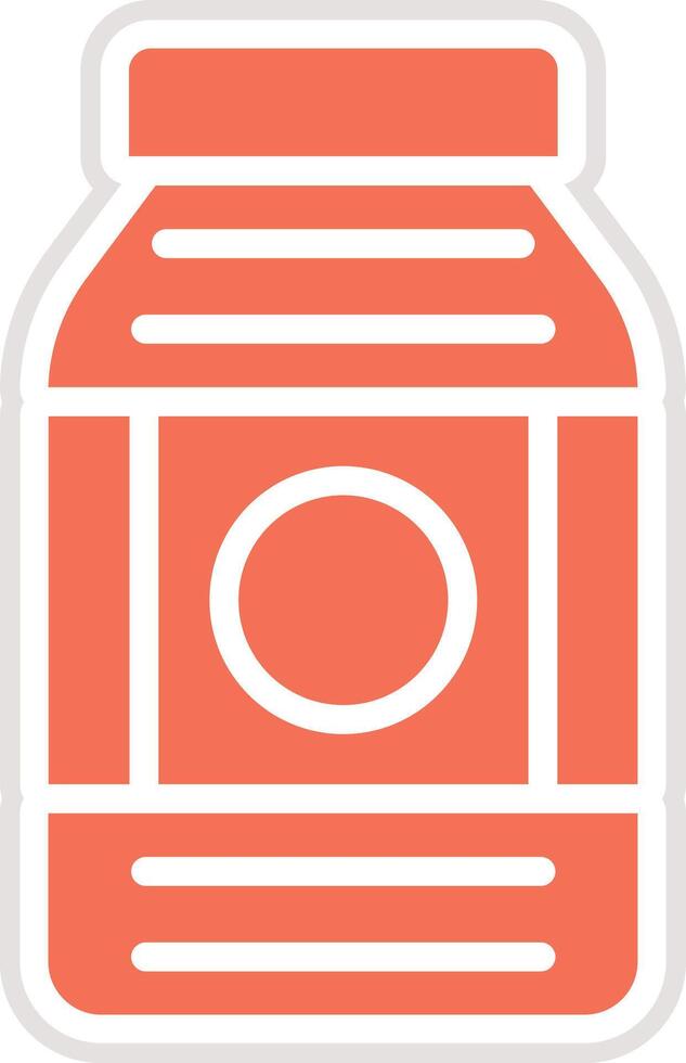 Jar Icon Design Illustration vector
