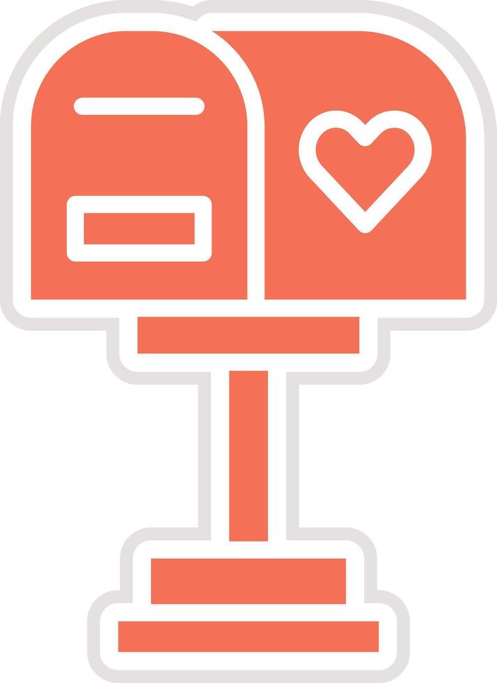 Mailbox Icon Design Illustration vector