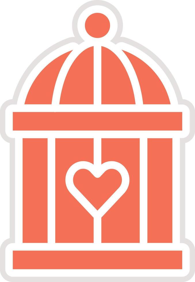 Cage Icon Design Illustration vector