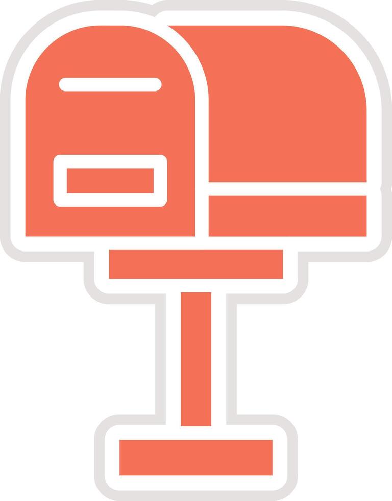 Mail Box Icon Design Illustration vector