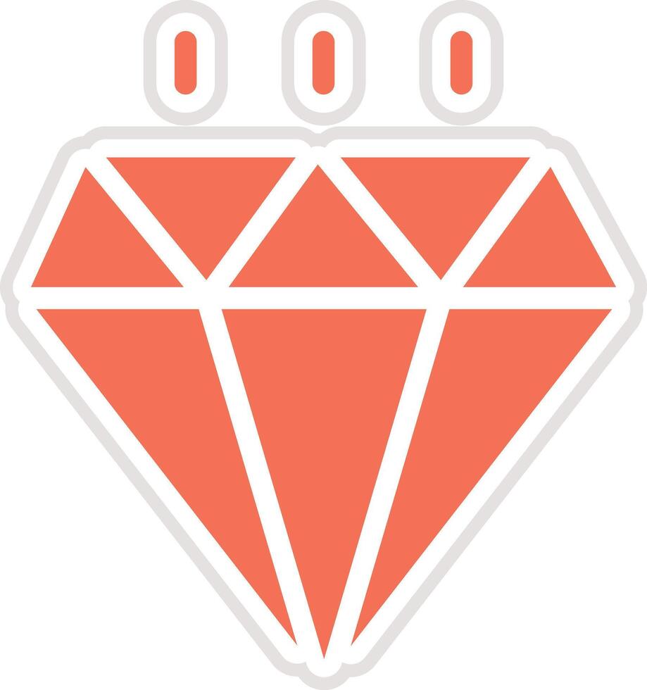 Gems Icon Design Illustration vector
