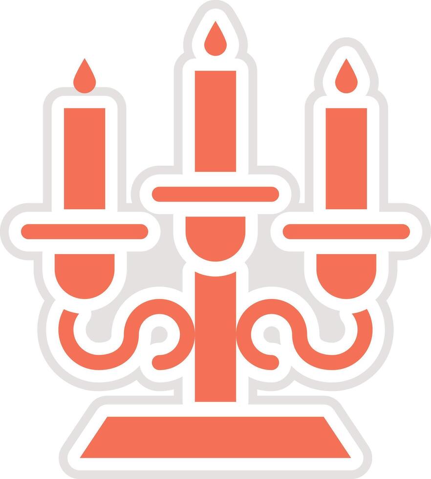 Candlestick Icon Design Illustration vector