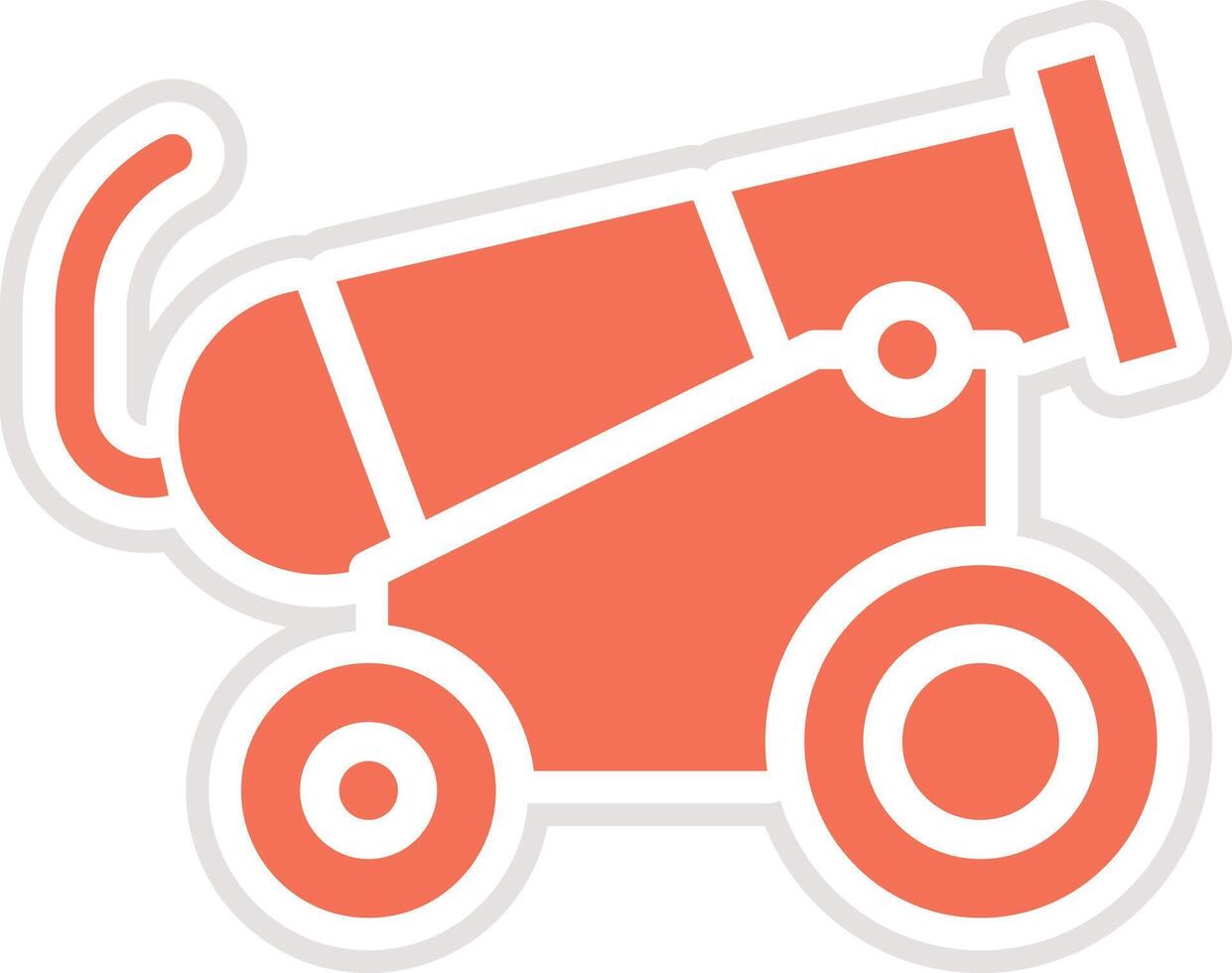 Cannon Icon Design Illustration vector