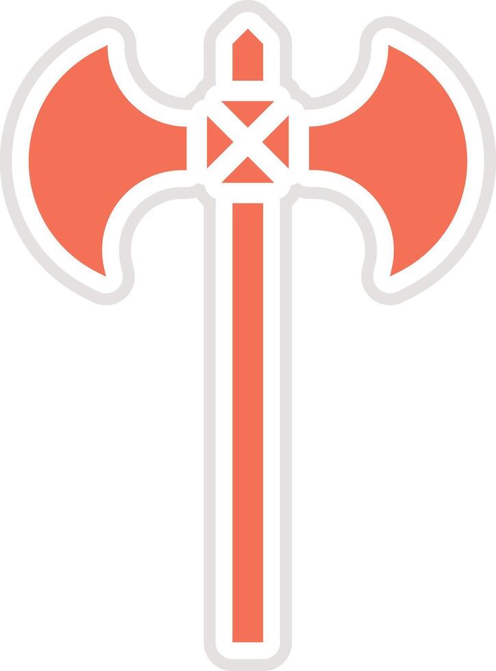 Axe Icon Design Illustration vector