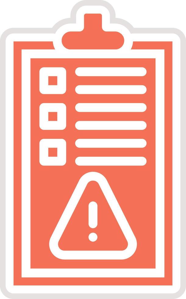 Rules Alert Icon Design Illustration vector