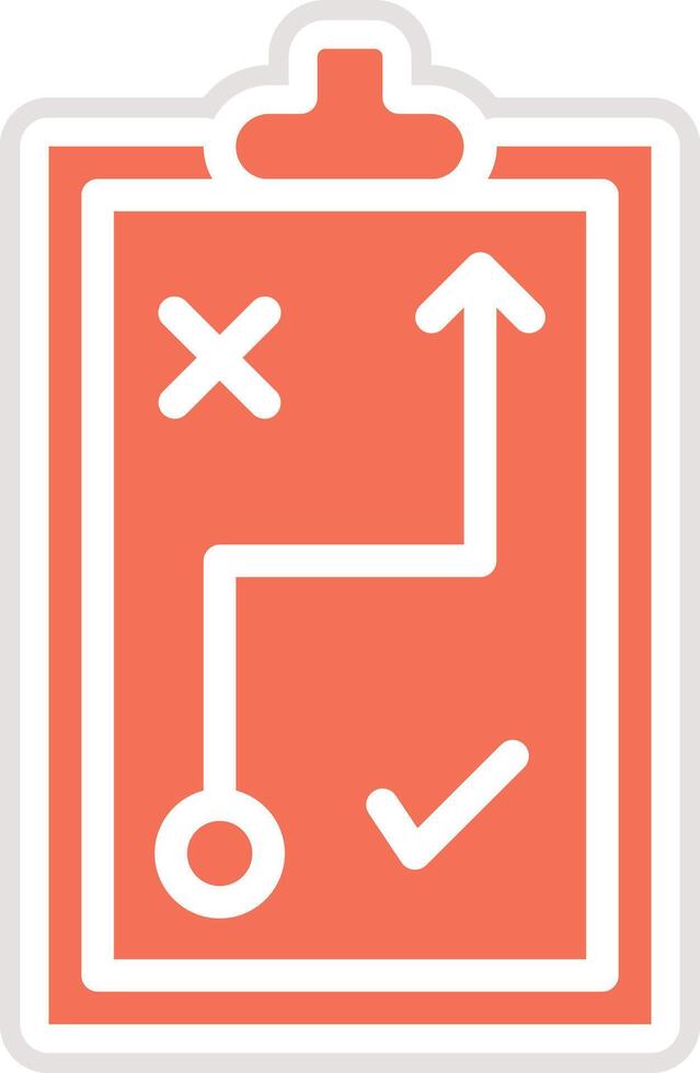 Planning Tag Icon Design Illustration vector