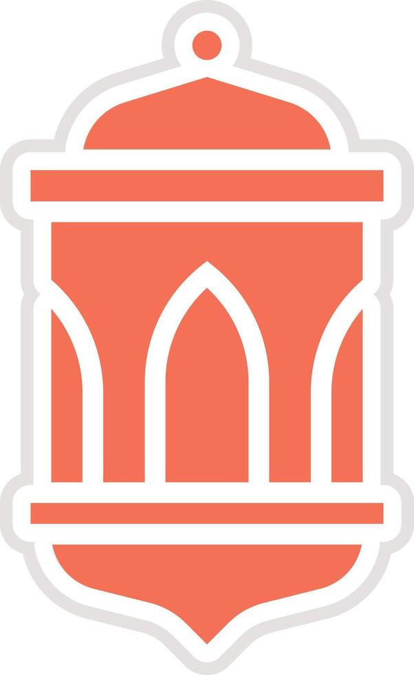 Lantern Icon Design Illustration vector